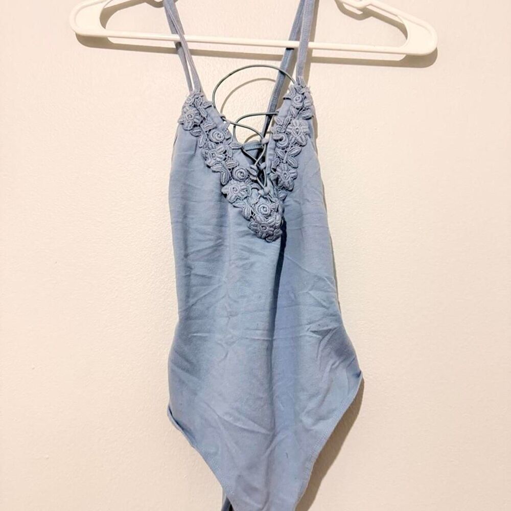 Guess Women's Blue Bodysuit